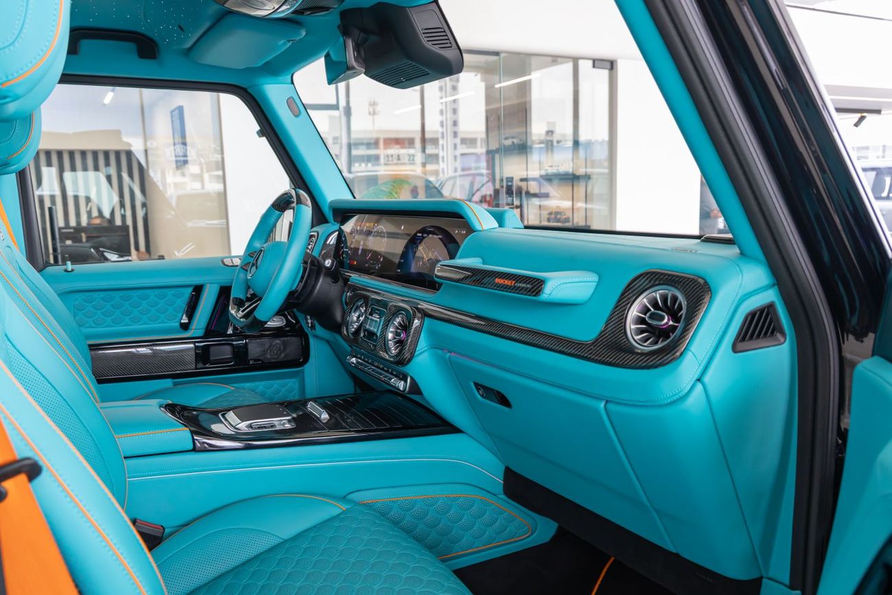 Mercedes Benz G63 AMG Mercedes Benz 900 ROCKET EDITION | Brabus Kit | 2025 | Performance package | Full carbon Fiber Exter