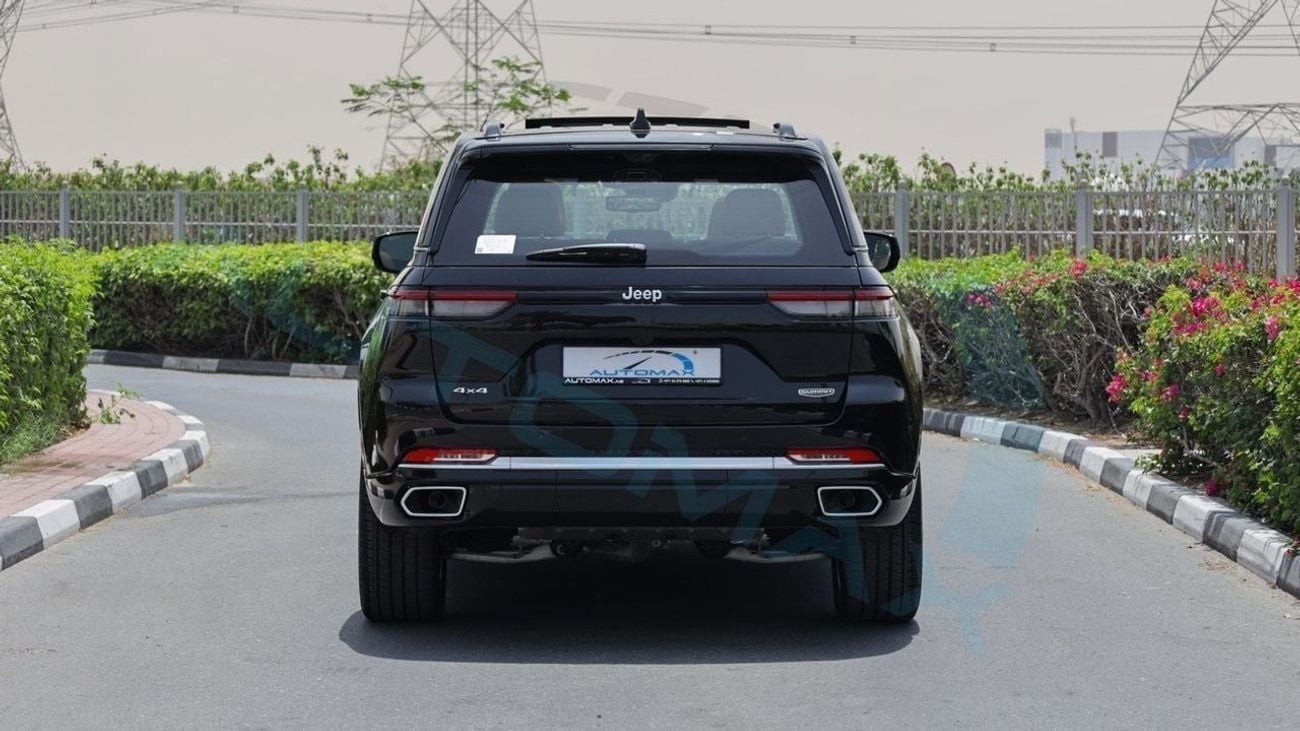 جيب جراند شيروكي Summit Reserve Luxury V6 3.6L 4X4 GCC 2025 With 5 Years Or 100K Warranty & 5 Years Service @Official