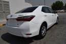 Toyota Corolla SE Toyota Corolla 1.6 L, model:2018