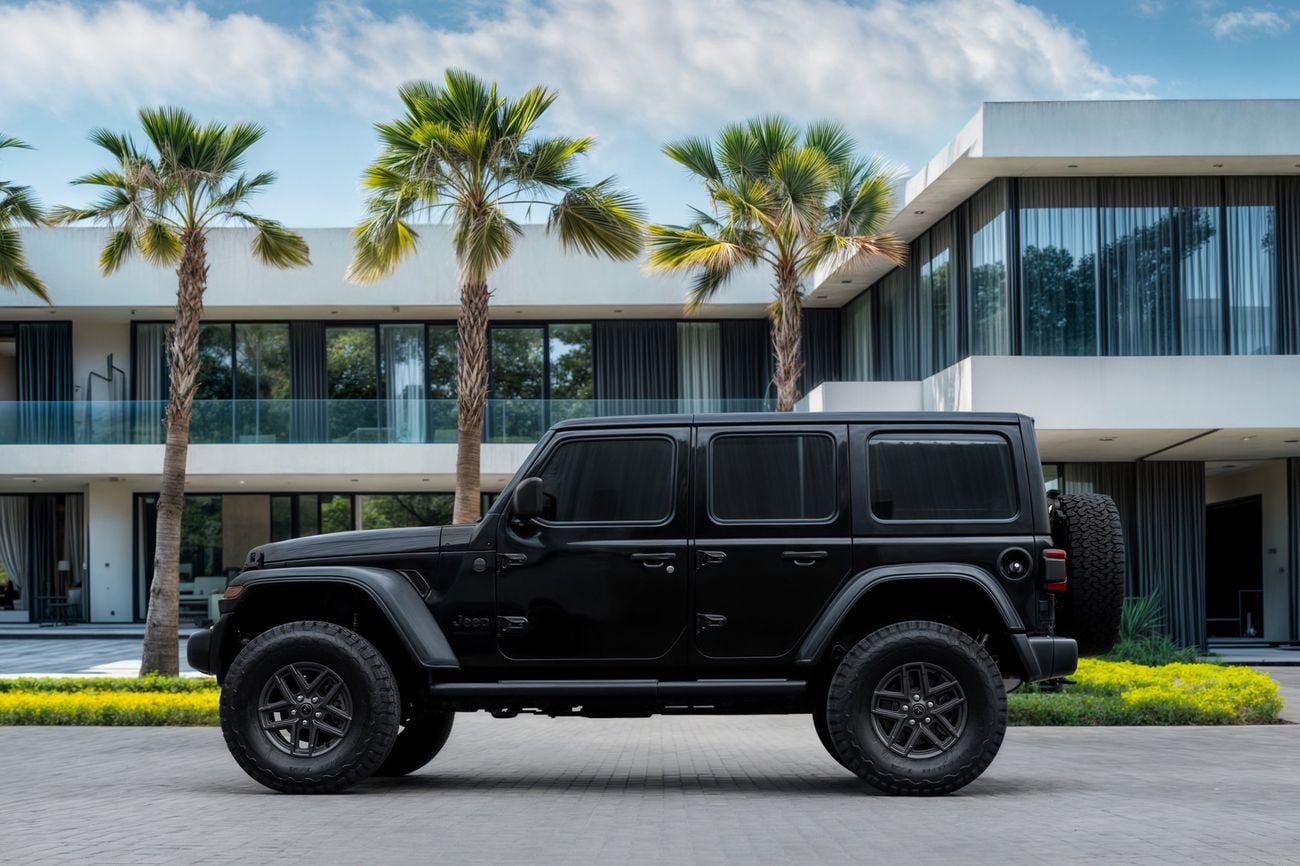 Jeep Wrangler Unlimited Sahara Wrangler Unlimited Sahara | 3,721 P.M | 0% Downpayment | SAHARA JEEP WARRANTY & SERVICE 2028!
