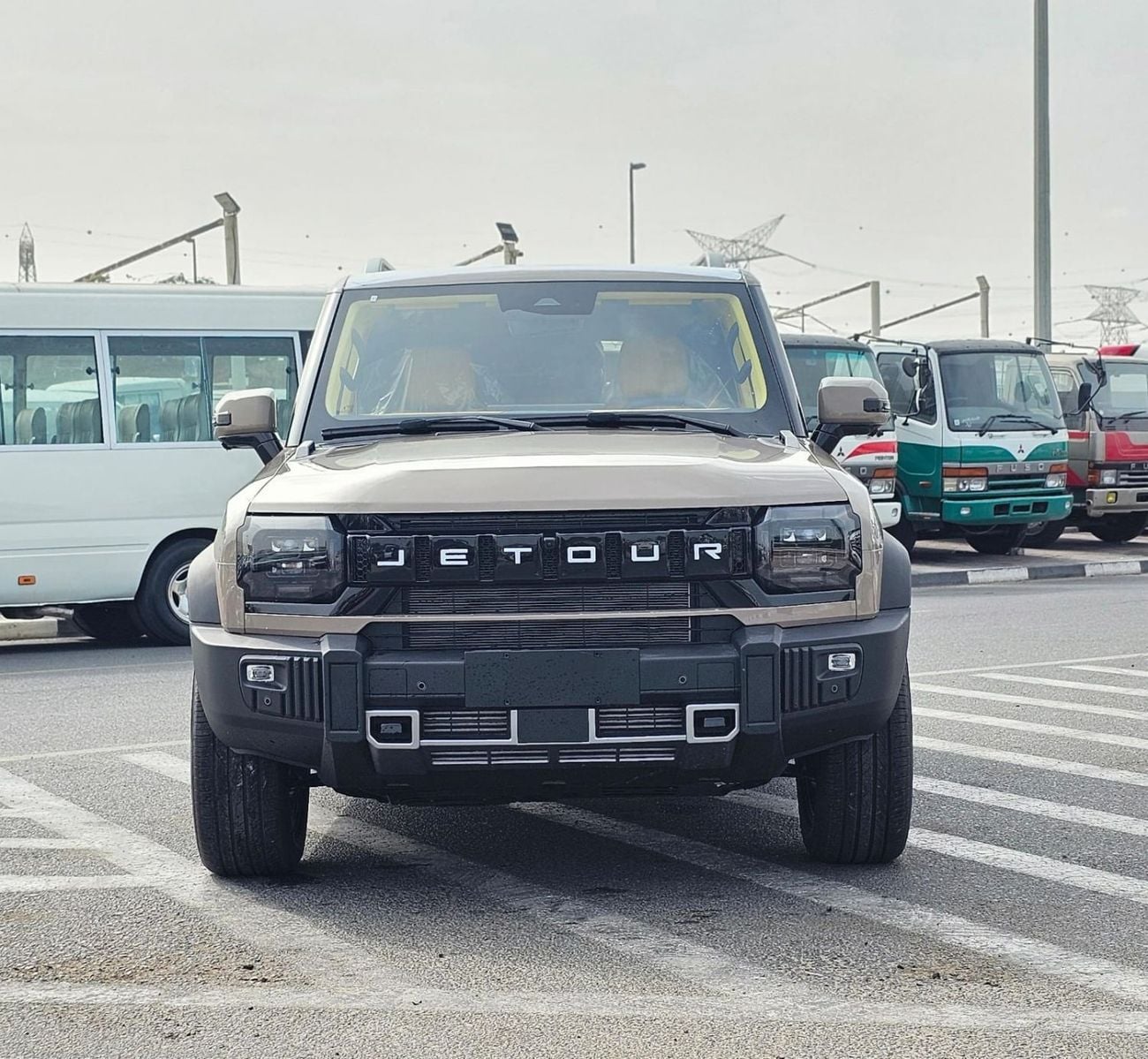 Jetour T2 LUX JetourT2 2.0T 2025 MODEL CUSTOMIZED YELLOW INTERIOR INTERIOR LIGHTS 8SPEED 4WD AT