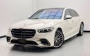 Mercedes Benz S500 4MATIC L 2021 Mercedes S500 4Matic, 1 Year Warranty, Service History, Clean Title, Excellent Conditi
