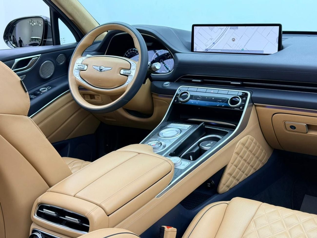 جينيسس GV80 ROYAL 2021 Genesis GV80 Royal, Warranty, Full Service History, Fully Loaded, Excellent Condition, GCC