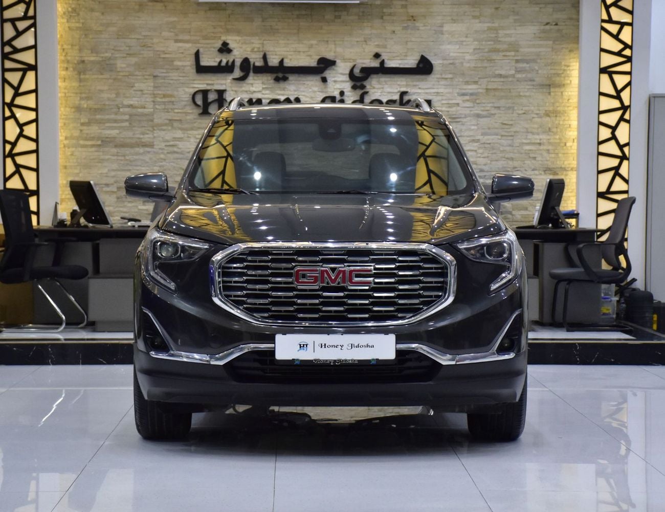جي أم سي تيرين SLE NAV/PWR TAILGATE EXCELLENT DEAL for our GMC Terrain SLT AWD ( 2018 Model ) in Grey Color American Specs