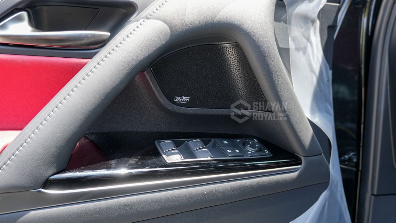 لكزس LX 700h F سبورت محرك هجين سعة 3.5 لتر، محرك V6 مزدوج، 5 مقاعد، نظام صوتي مارك ليفينسون 25، نظام ركن آلي، دفع رباعي أ