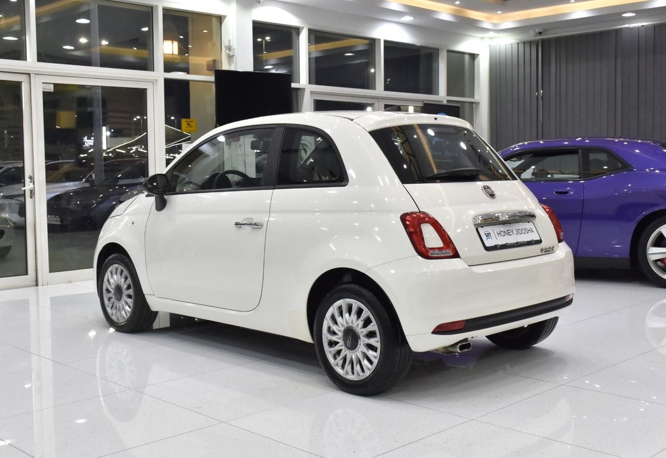 Fiat 500 DOLCEVITA EXCELLENT DEAL for our Fiat 500 Dolcevita ( 2024 Model ) in White Color GCC Specs