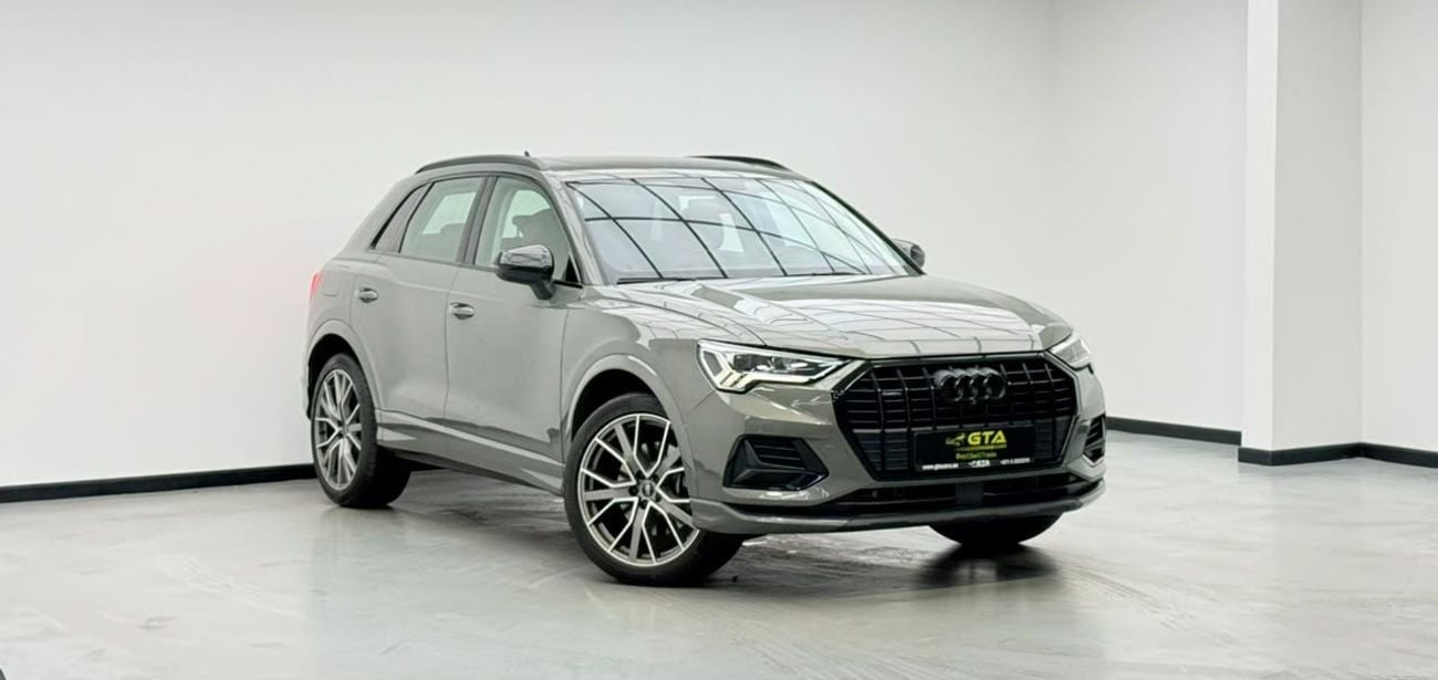 Audi Q3 40 TFSI PROGRESS BLACK 2024 Audi Q3 40 TFSI Quattro, 2029 Audi Warranty + Service Pack, Very Low Km, Fully Loaded, GCC