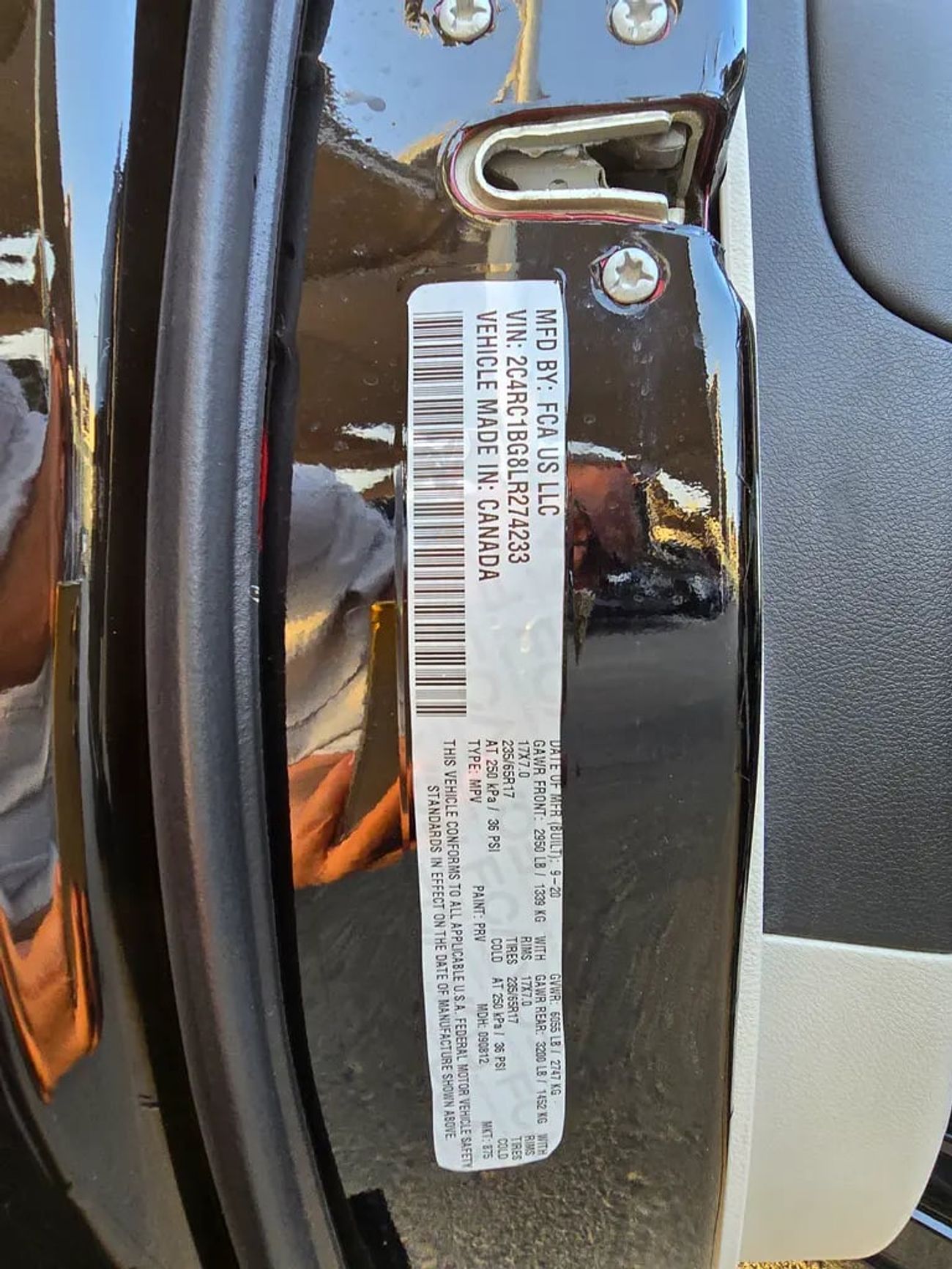Chrysler Pacifica Van