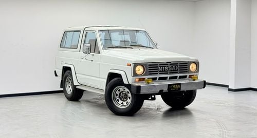 Nissan Patrol 1982 Nissan Patrol Safari, Classic 3-Door 4x4, GCC Specs.