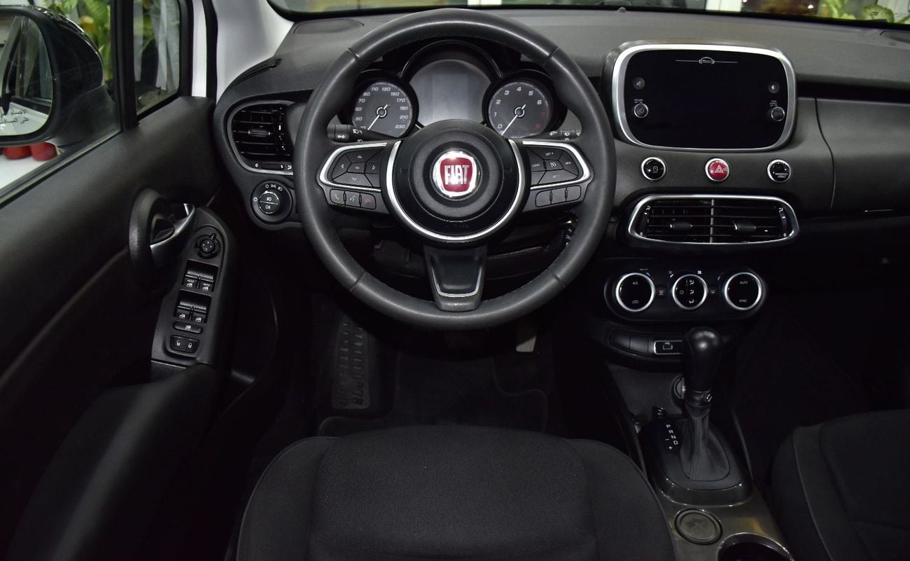 فيات 500X . EXCELLENT DEAL for our Fiat 500x ( 2023 Model ) in Black Color GCC Specs