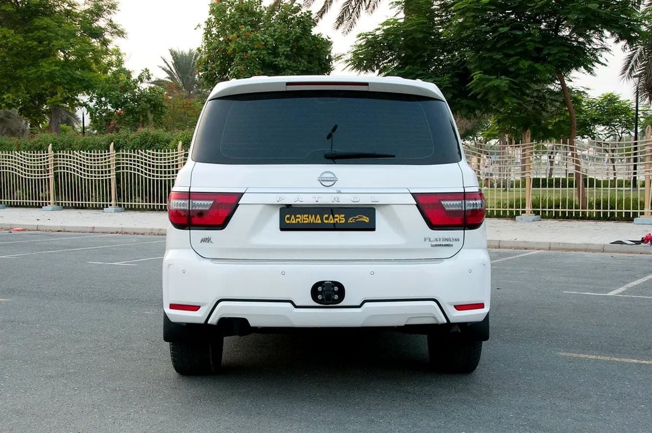 Nissan Patrol LE PLATINUM CITY | GCC Specs | Dealer Warranty And Service Contract