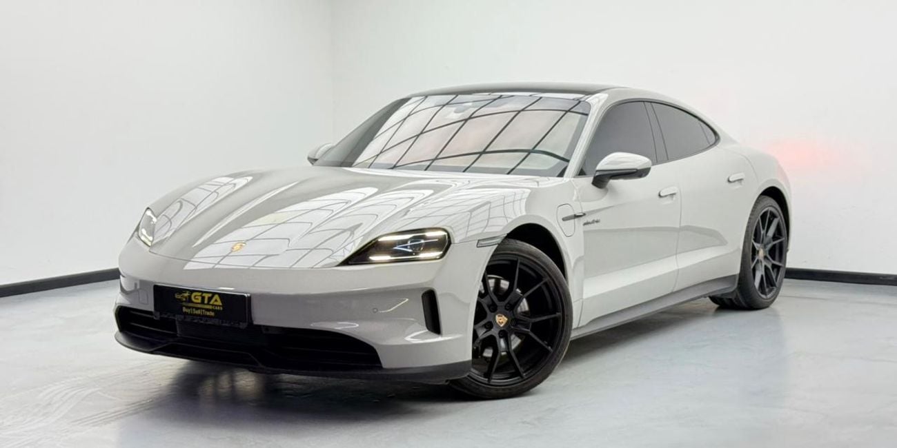 Porsche Taycan STANDARD 2025 Porsche Taycan, Porsche Warranty+Full Service History, GCC