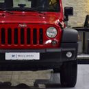 Jeep Wrangler SPORT EXCELLENT DEAL for our Jeep Wrangler Sport ( 2017 Model ) in Red Color GCC Specs