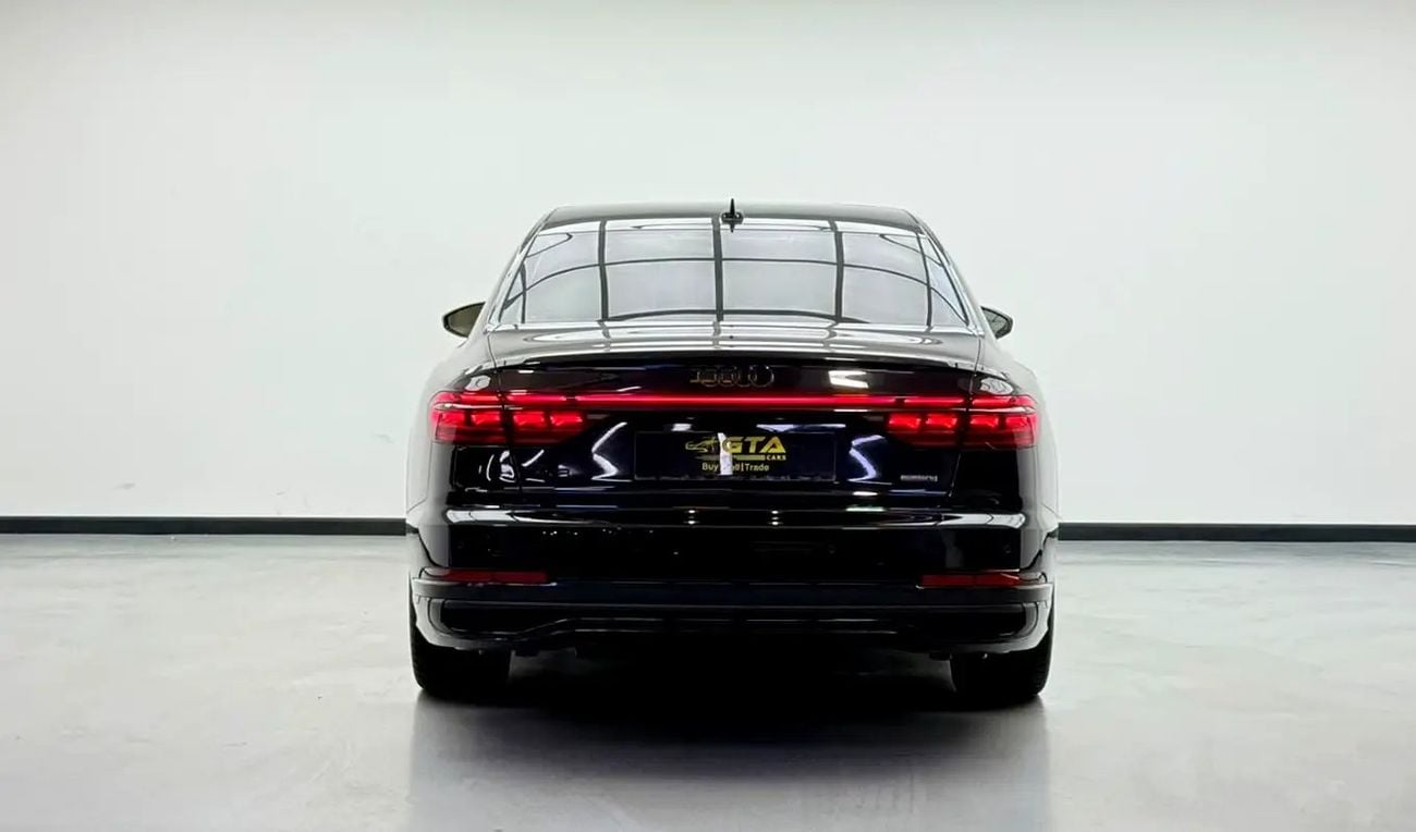 Audi A8 L 55 TFSI HIGH SPEC L 55 TFSI Quattro, Warranty + Service Pack, Full Service History, GCC