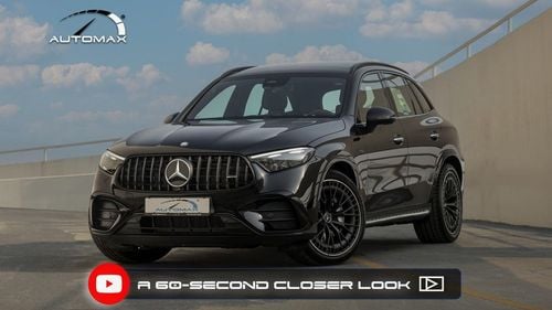 مرسيدس بنز GLC 43 AMG 4MATIC SUV 2.0T EQ Boost GCC 2026 With 2 Years Unlimited Mileage Warranty At Official Dealer