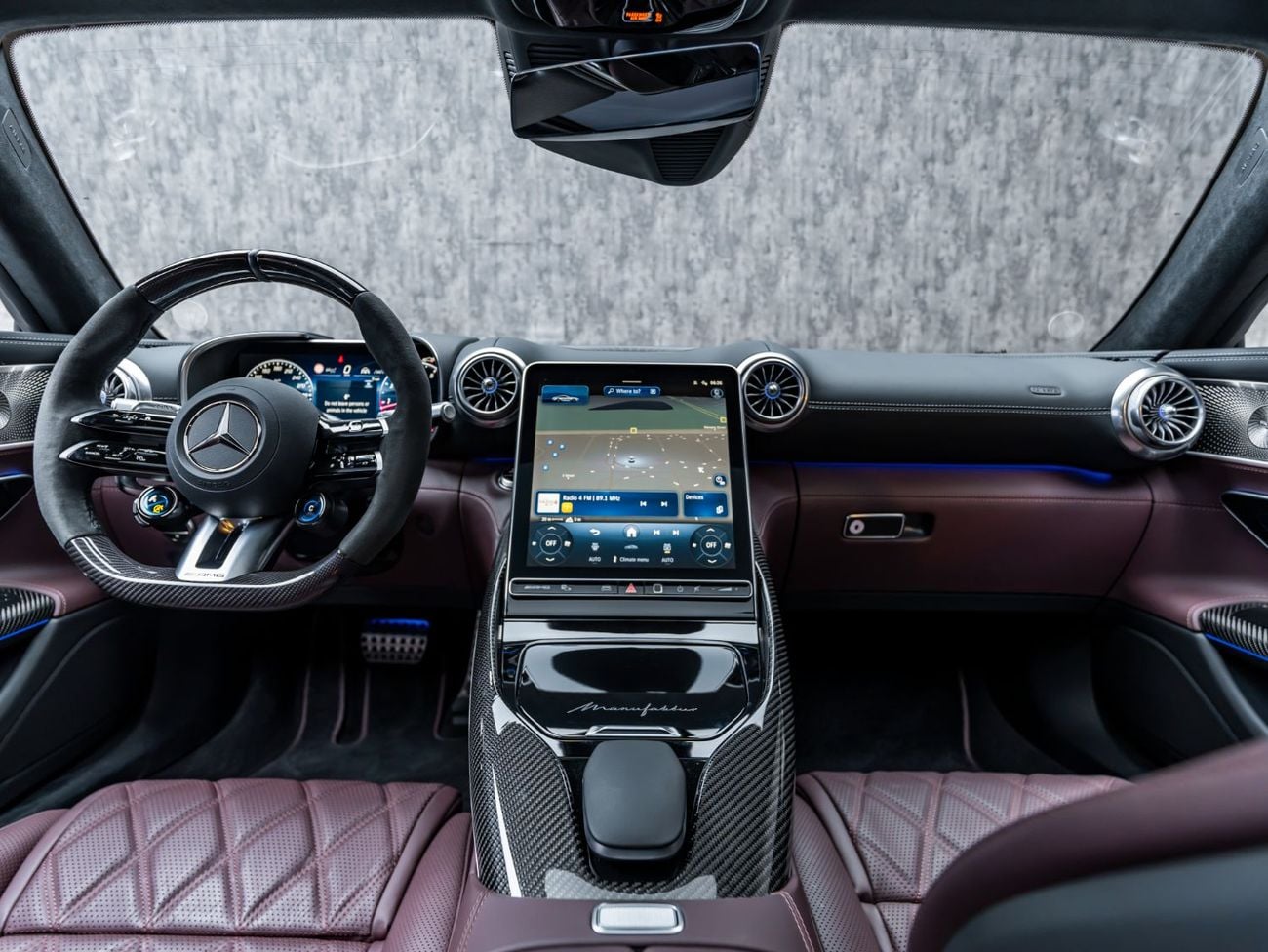 Mercedes Benz AMG GT 63 BUY NOW, PAY LATER | THE BLACKLINE STANDARD | 2030 Warranty and Service Contract, Low KMs, GCC