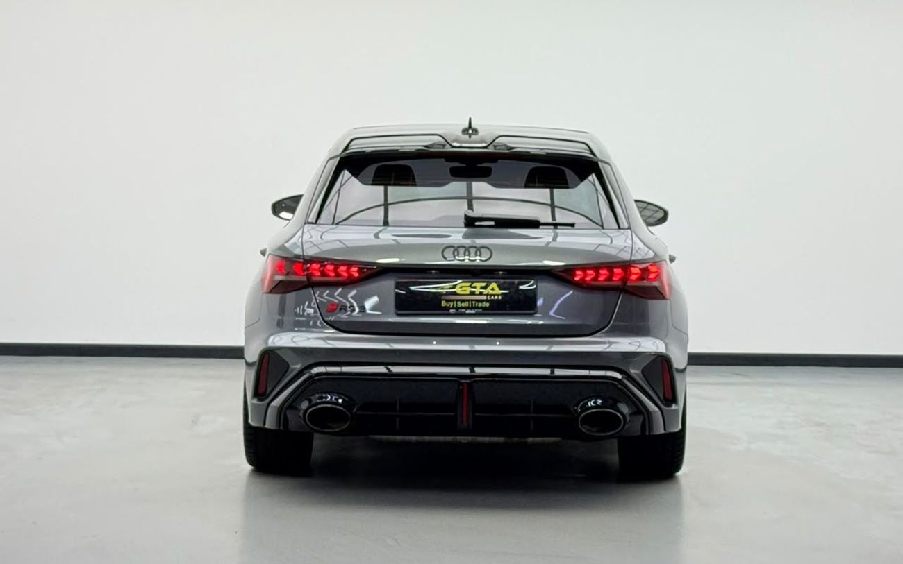 Audi RS3 TFSI SPORTBACK 2026 Audi RS3 Sportback, 2030 Audi Warranty + Service Pack, Carbon Fiber Package, Low Km, GCC