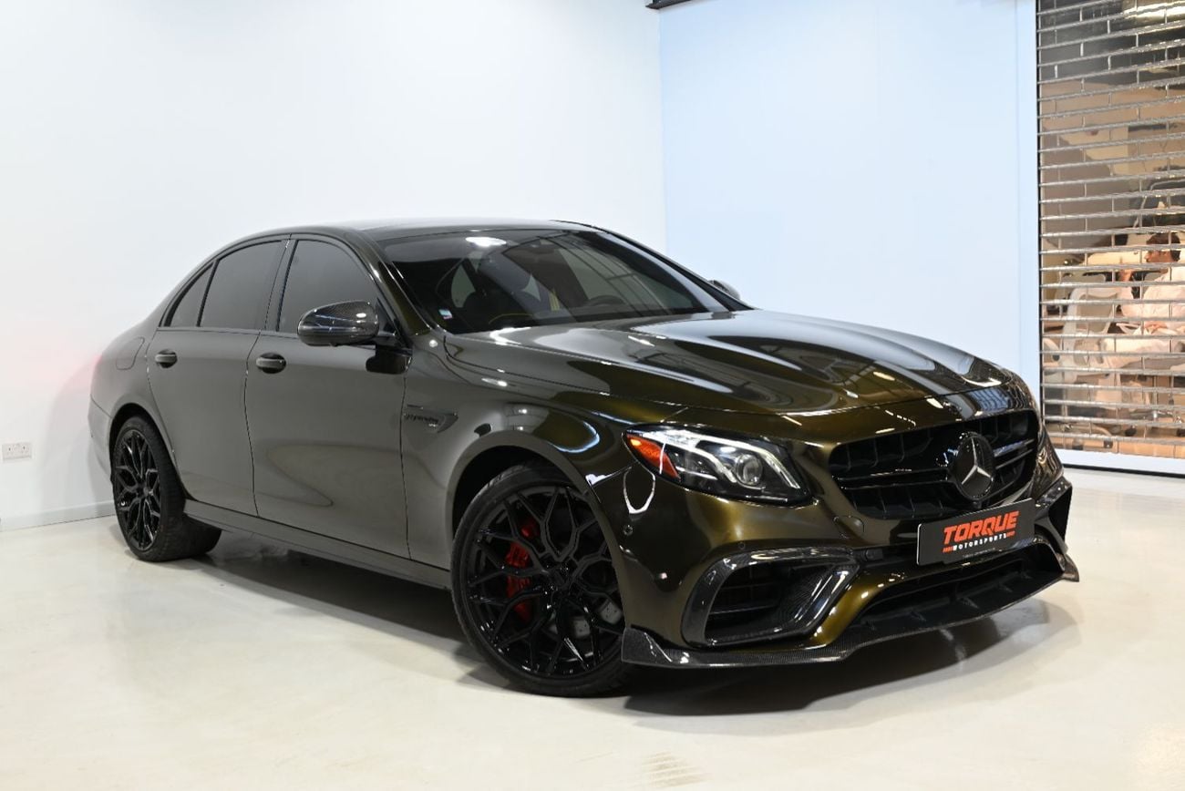 Mercedes Benz E63 AMG S 2018 Mercedes-Benz E63 S AMG 4MATIC+, Service History, Excellent Condition, Clean Title