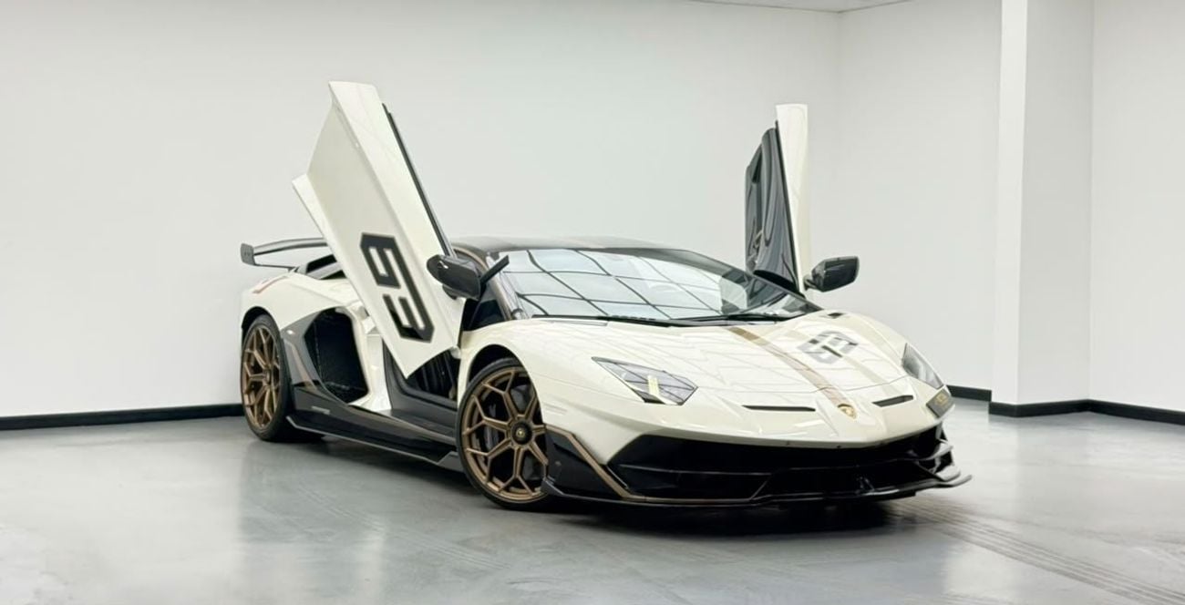 Lamborghini Aventador SVJ 2020 LAMBORGHINI AVENTADOR LP770-4 SVJ 63 EDITION, Warranty, Full LAMBORGHINI Service History, GCC.