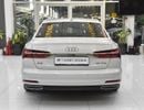أودي A6 45 TFSI عرض ممتاز لسيارة أودي A6 45TFSi (موديل 2020) باللون الأبيض بمواصفات خليجية