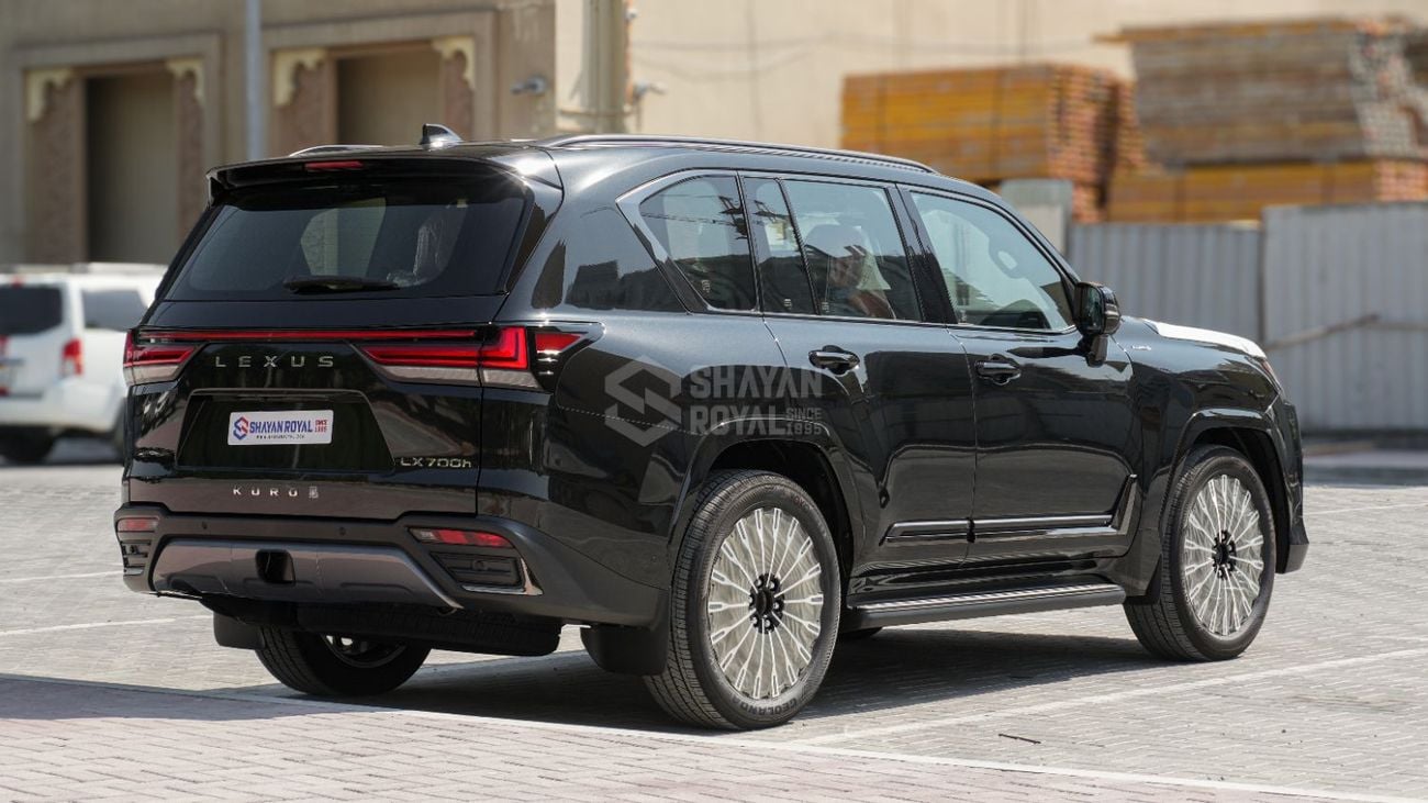 لكزس LX 700h VIP 3.5L HEV TWIN TURBO V6 4SEATS BLACK EDITION | AUTO PARKING | AT 4WD 2026MY