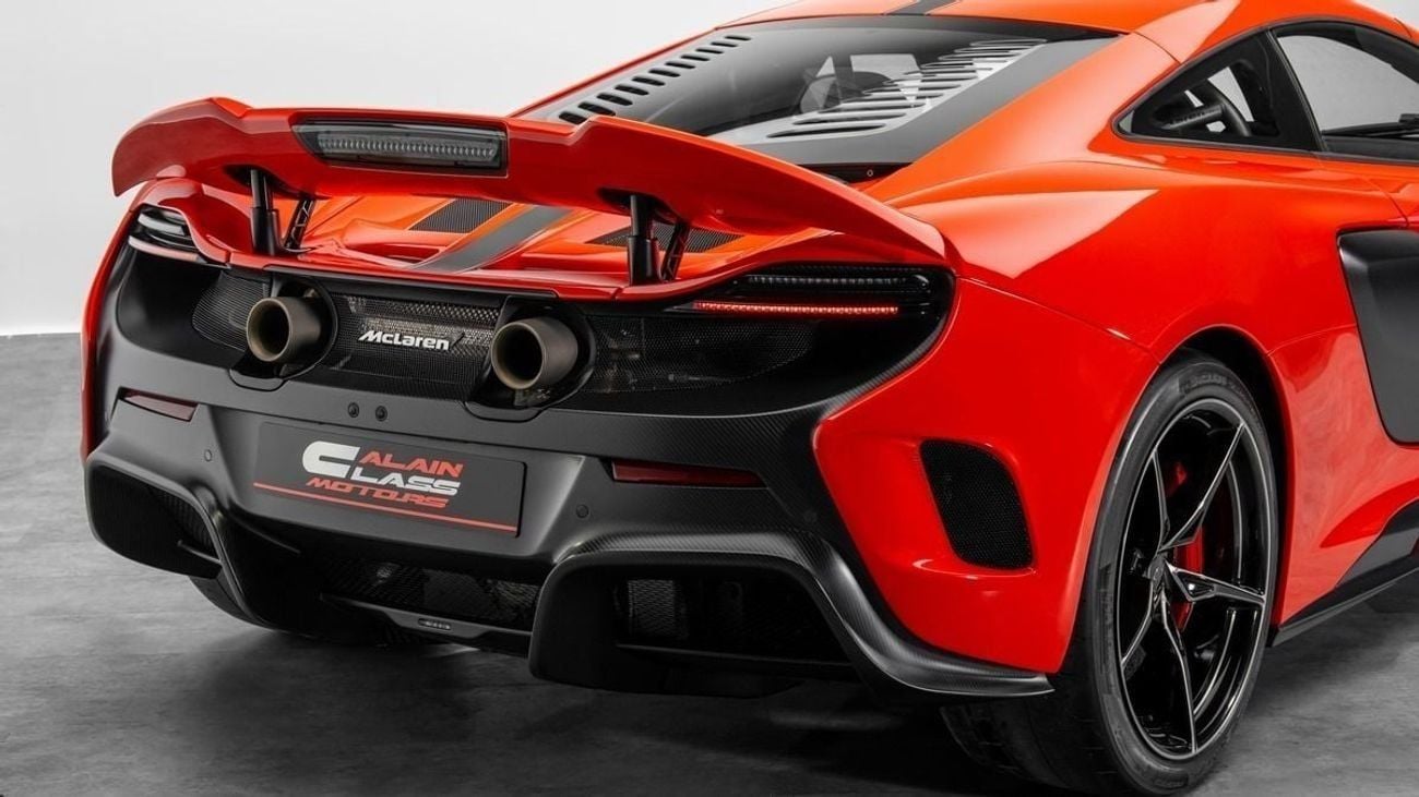McLaren 675LT COUPE - 2016 - GCC Specs - Delivery Mileage