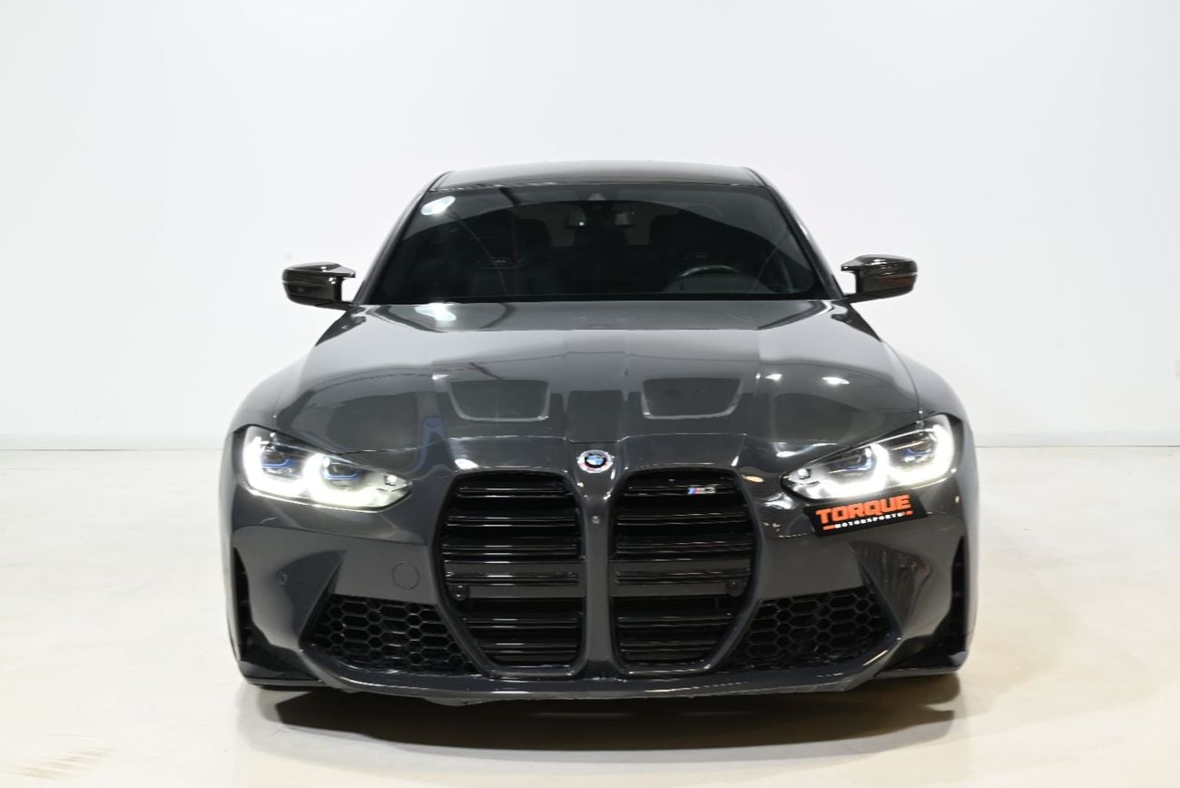 بي أم دبليو M3 كومبيتيشن سيارة BMW M3 كومبيتشن موديل 2021، سجل صيانة كامل، ضمان لمدة عام، عداد كيلومترات منخفض
