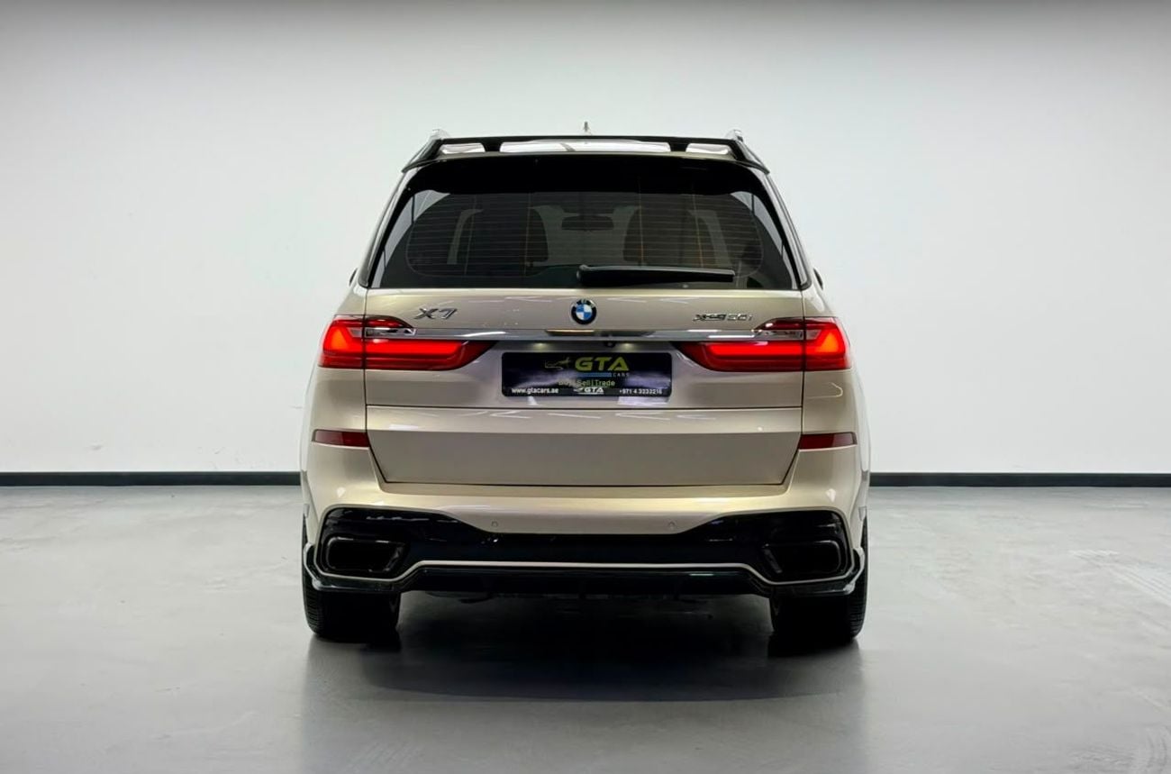 BMW X7 50i PURE EXCELLENCE 2019 BMW X7 xDrive50i M-Sport, Warranty, Full BMW Service History, Pilot Chairs, Fully Loaded, GCC