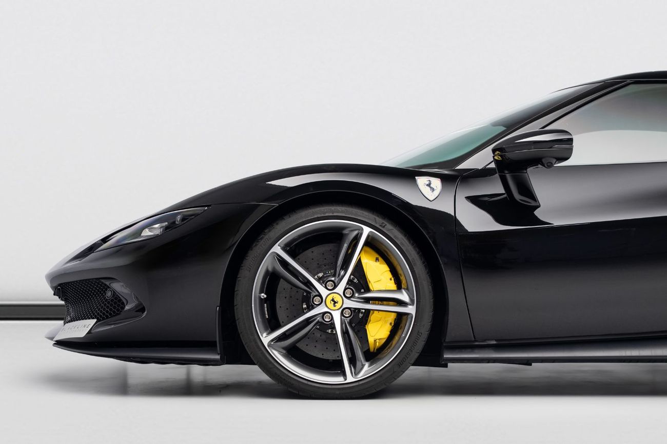 فيراري 296 GTB GTB BUY NOW, PAY 2027 | THE BLACKLINE STANDARD | Warranty, Ferrari Service Contract, Low KMs, GCC