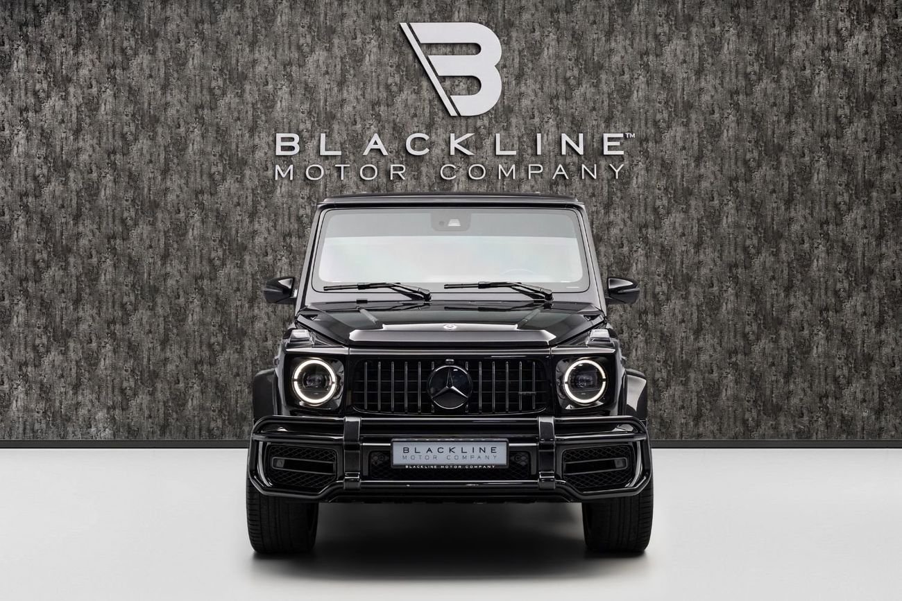 Mercedes Benz G63 AMG STANDARD BUY NOW, PAY 2027 | THE BLACKLINE STANDARD | Mercedes Warranty + Service Contract, GCC
