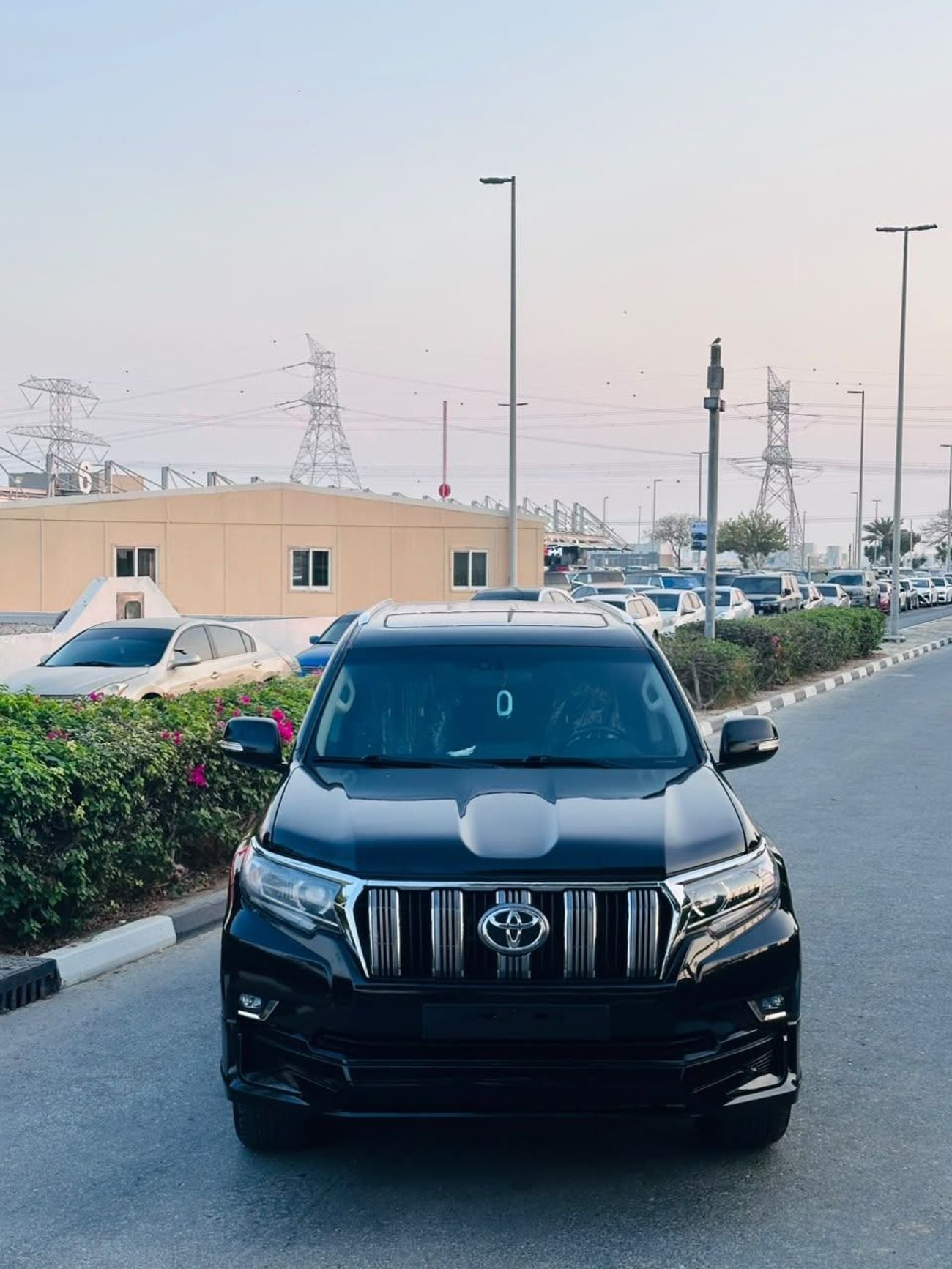 Toyota Prado VXR 2016model Modified 2024 2.7L v4 petrol Engine Colour Black Transmission Automatic Interior Brown Sun