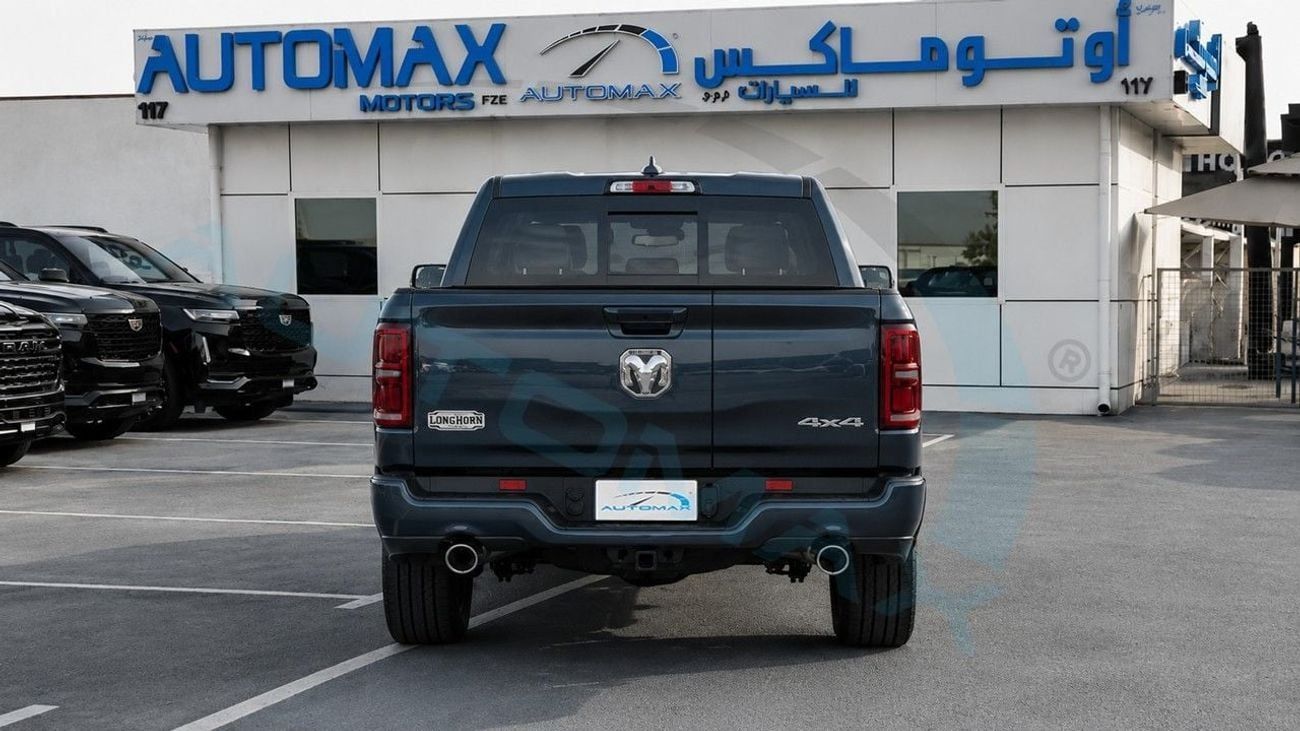RAM 1500 Limited Longhorn Crew Cab Hurricane H.O 3.0TT (For Export , НА ЭКСПОРТ) PY 26/26 Crew Cab Hurricane H.O 3.0TT GCC Без пробега