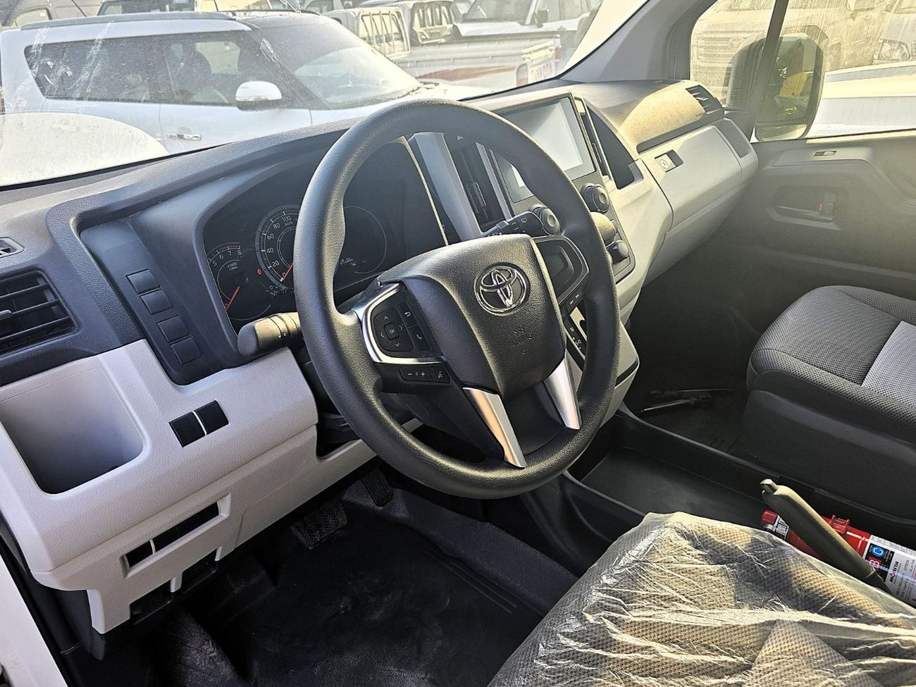 Toyota Hiace DX Toyota Hiace High Roof Black Bump 3.5l A/T White color 2026 Model