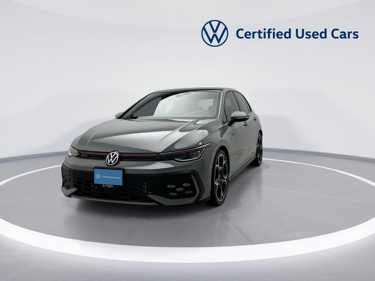 Volkswagen Golf GTI Premium Leather Seats 2L | 22,000 AED SAVINGS from New Car | 265 HP | GCC Specs
