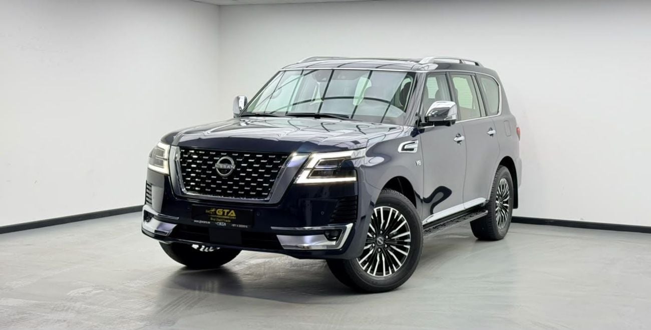 Nissan Patrol LE PLATINUM 2022 Nissan Patrol LE Platinum V8, 2027 Nissan Warranty, Full Nissan Service History, Low Km, GCC