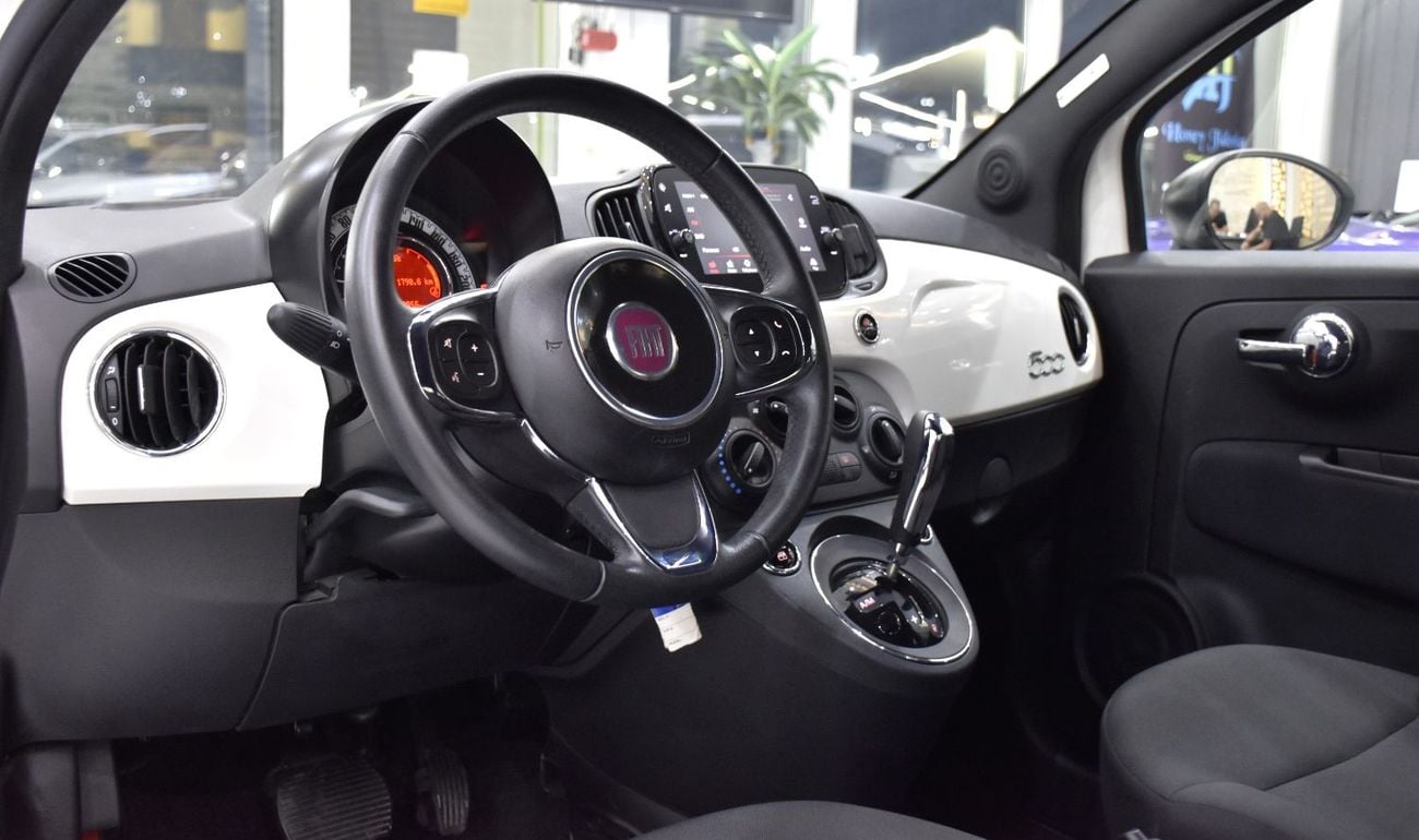 Fiat 500 DOLCEVITA EXCELLENT DEAL for our Fiat 500 Dolcevita ( 2024 Model ) in White Color GCC Specs
