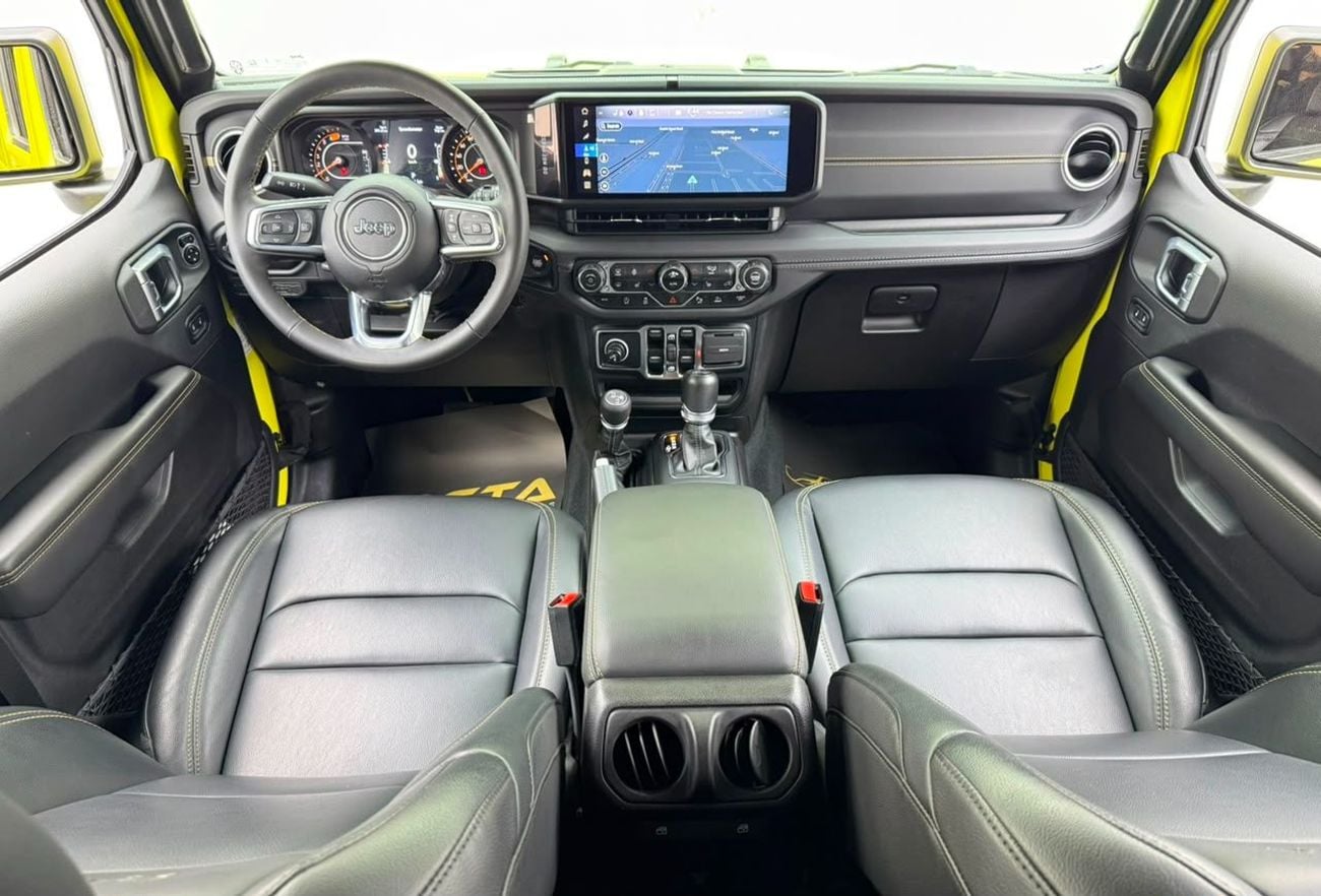 Jeep Wrangler Unlimited SAHARA 2024 Jeep Wrangler Unlimited Sahara, 2029 Jeep Warranty, Full Jeep Service History, GCC