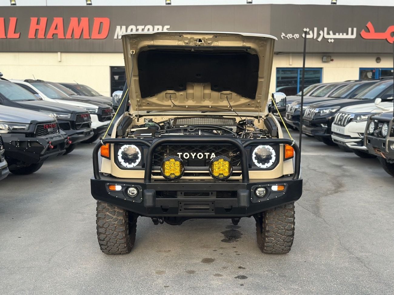 تويوتا لاند كروزر بيك آب LAND CRUISER PICKUP, FACE LIFTED TO 2024 MODEL DIESEL V8 RHD