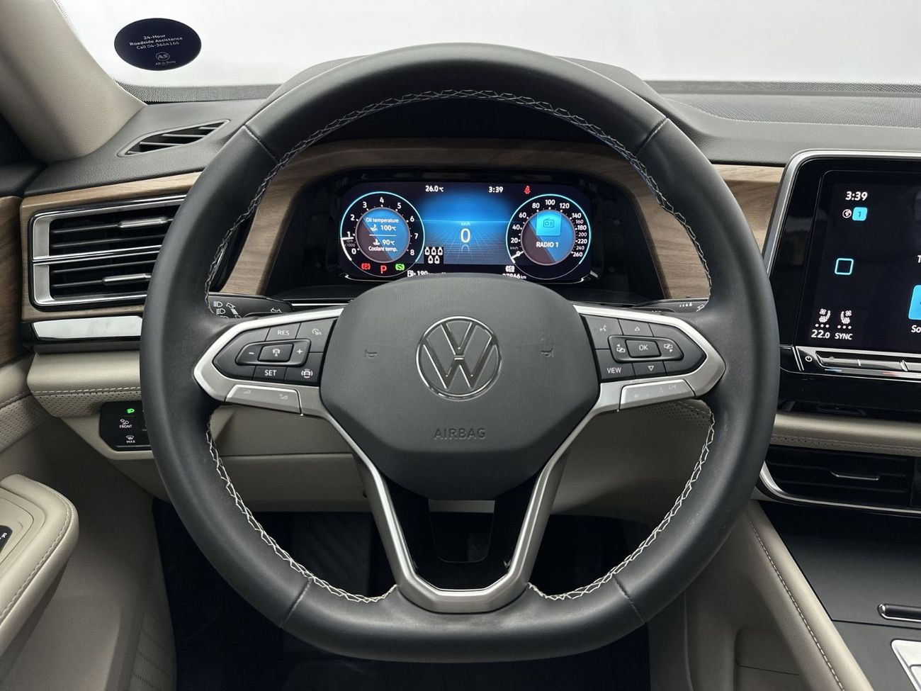 Volkswagen Teramont TRENDLINE Teramont 2L | Excellent Value | UPGRADED Leather Seats | GCC Spec | VW Certified