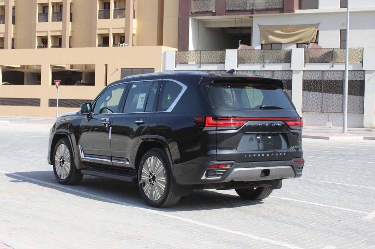 لكزس LX 700h سيجنتشر متوفر LX700H 7S نظام ركن آلي كامل 2026 أسود-أحمر