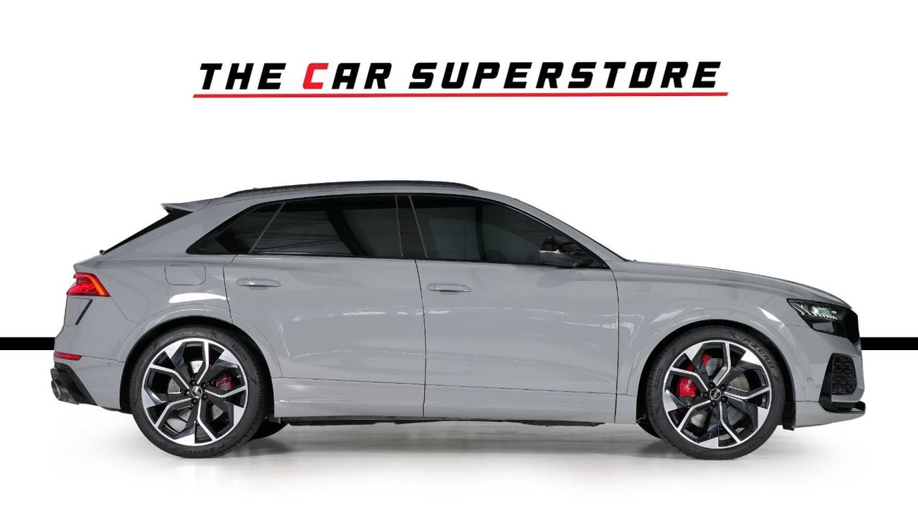 Audi RSQ8 STANDARD TFSI quattro 4.0L GCC-Nardo Grey-AKRAPOVIC Sports Exhaust System-Black Interior