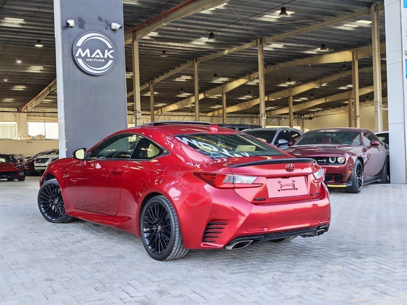 Lexus RC350 F sport 3.5L V6 / ELECTRONIC CLUSTER / COOLING AND HEATING SEATS / MOUSE / BIG SCREEN