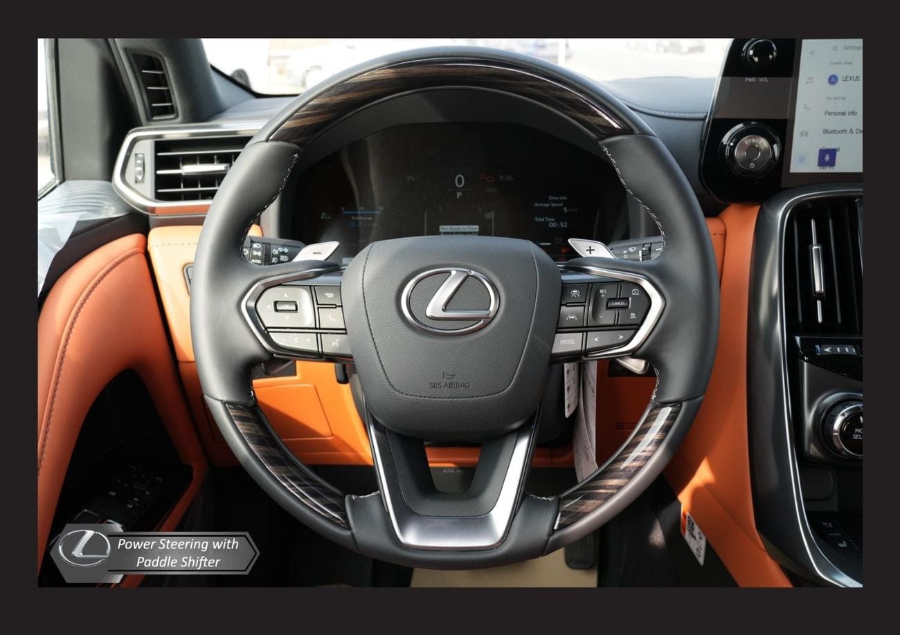 Lexus LX700h VIP LEXUS LX700H 3.5L TWIN TURBO VIP HYBRID A/T PTR 2026 Export only