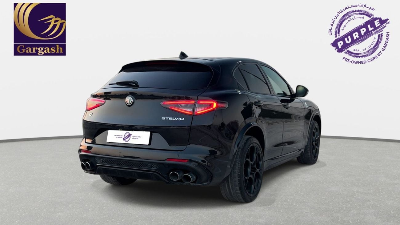 Alfa Romeo Stelvio QUADRIFOGLIO | Special Offer | Free insurance | Finance from 0.99% | Gargash Warranty and Service