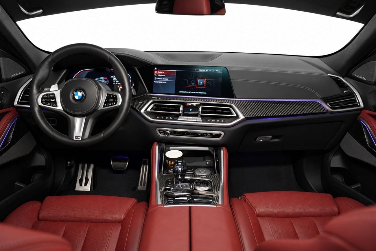 بي أم دبليو X6 40i M SPORT EXCLUSIVE بي إم دبليو X6 XDRIVE 40I M KIT موديل 2021 بمواصفات دول مجلس التعاون الخليجي