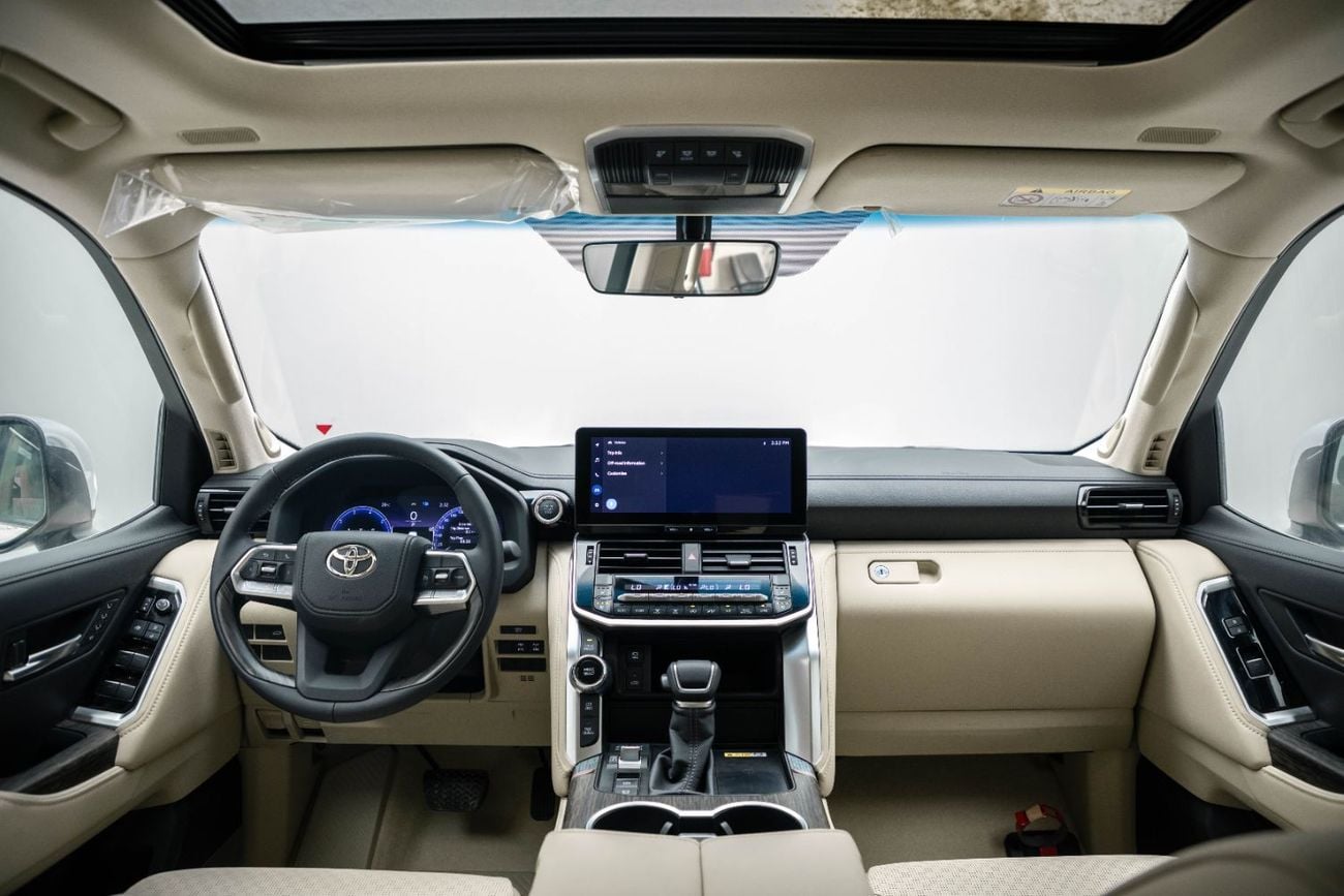 Toyota Land Cruiser VX 3.5L - White Inside Beige | Export Only