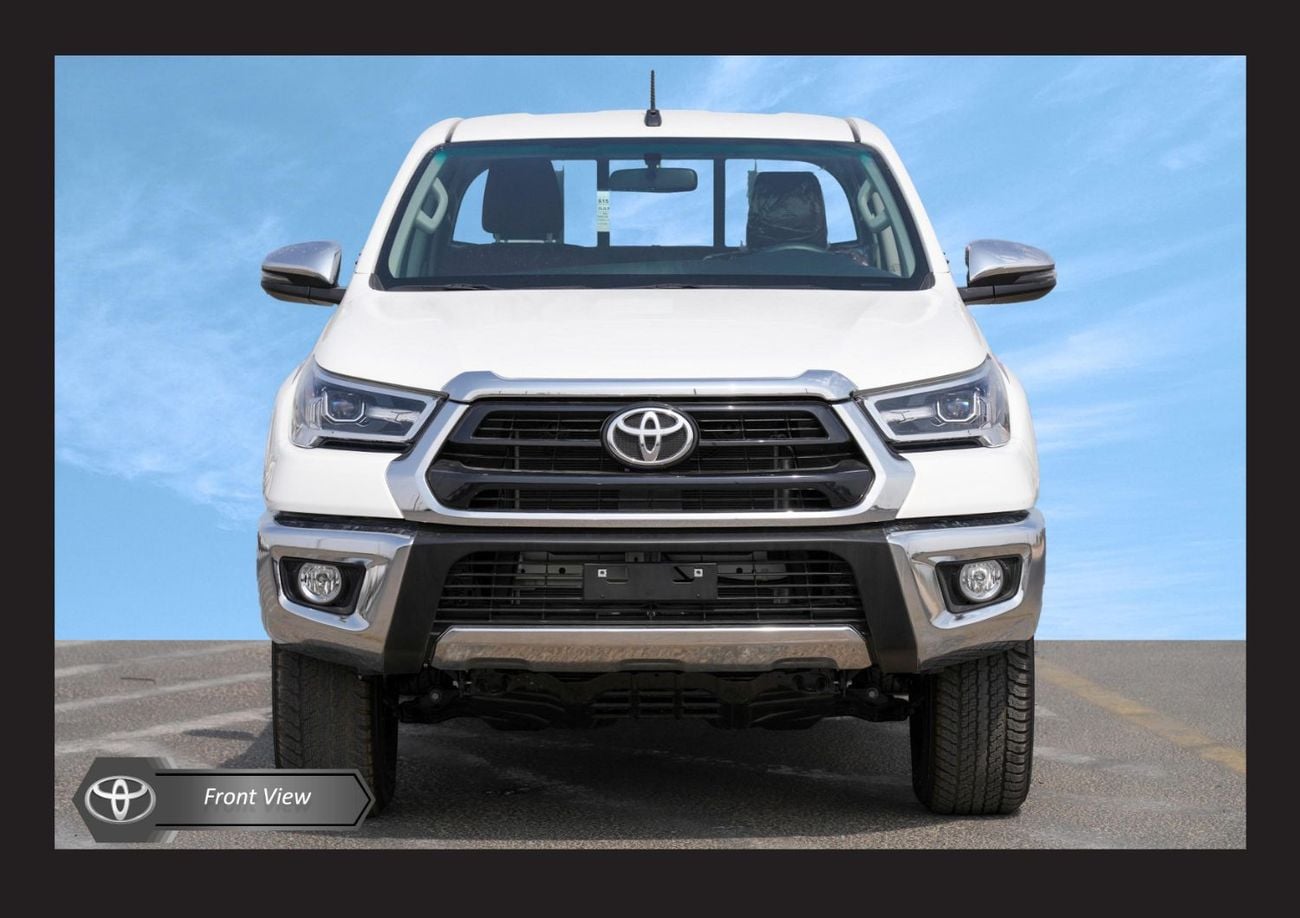 تويوتا هيلوكس GLX TOYOTA HILUX 2.7L 4X4 GLX D/C MID(i) M/T PTR
