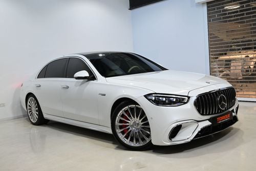 Mercedes Benz S63 AMG E PERFORMANCE 2024 Mercedes-Benz S63 AMG E Performance, 3/2029 Agency Warranty, 4 Years Agency Service Pack, GCC