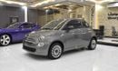 Fiat 500 DOLCEVITA EXCELLENT DEAL for our Fiat 500 Dolcevita ( 2024 Model ) in Grey Color GCC Specs