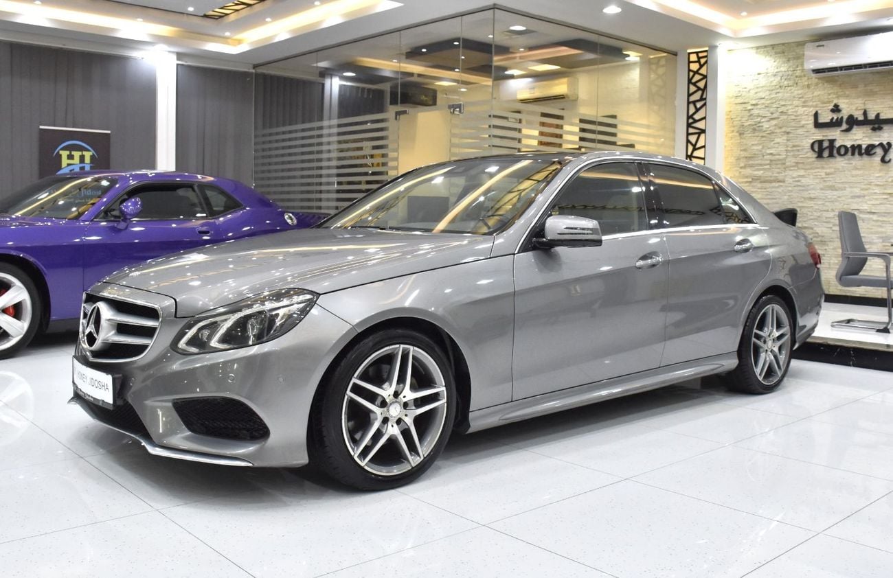 Mercedes Benz E300 AVANTGARDE SPORT EXCELLENT DEAL for our Mercedes Benz E300 ( 2015 Model ) in Grey Color GCC Specs
